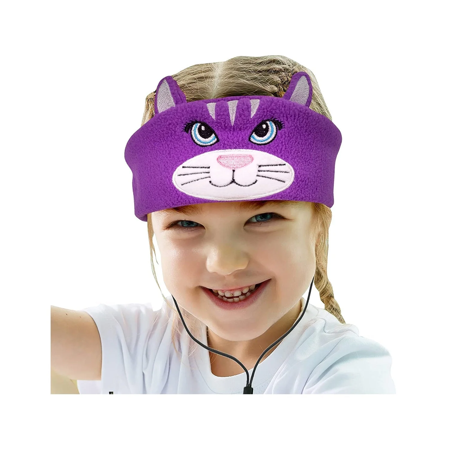 Contixo H1 Adjustable Fleece Headband Headphones by Contixo - Image 2