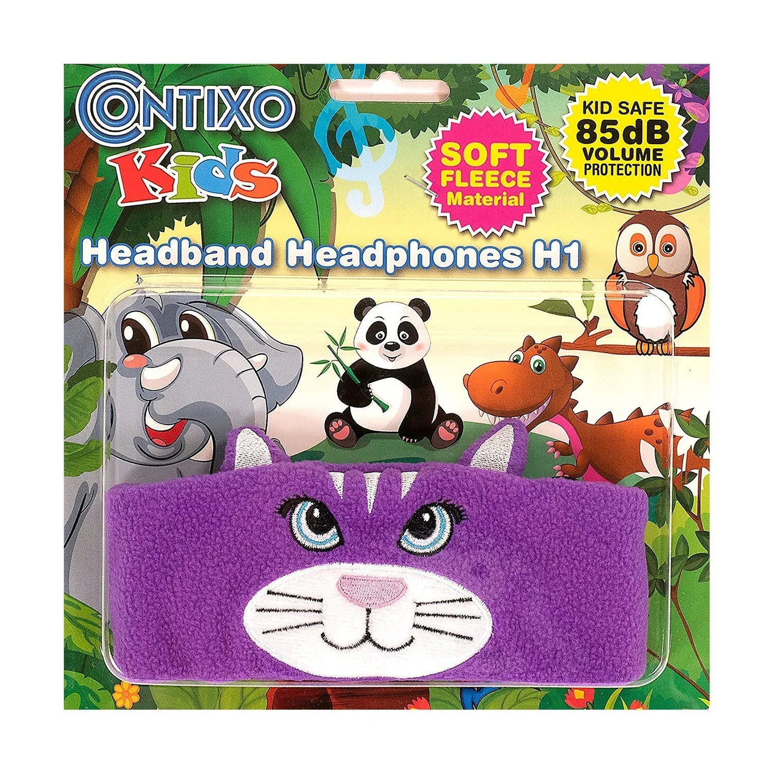 Contixo H1 Adjustable Fleece Headband Headphones by Contixo - Image 3