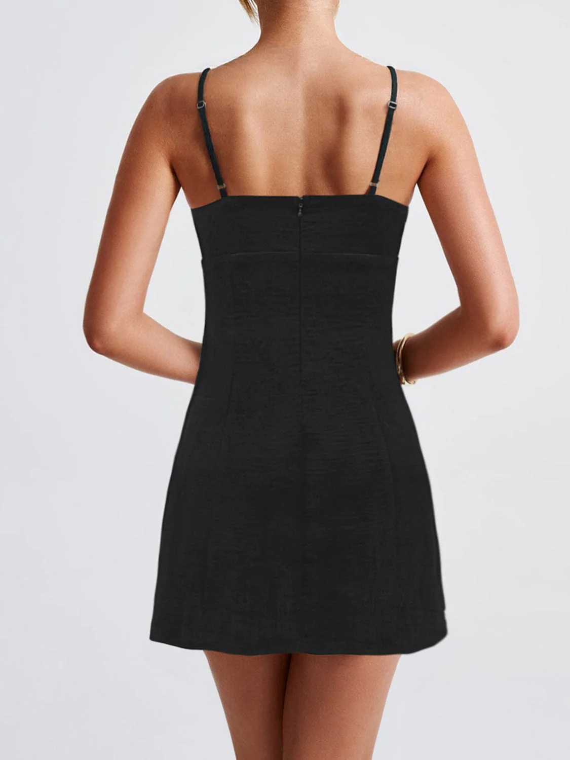 Contrast Mini Cami Dress - Image 5