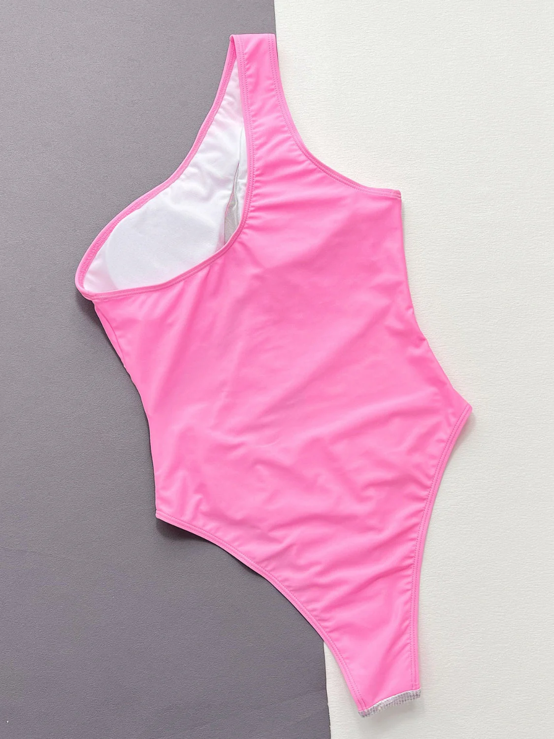 Contrast Panel One-Piece Swimsuit - Image 2