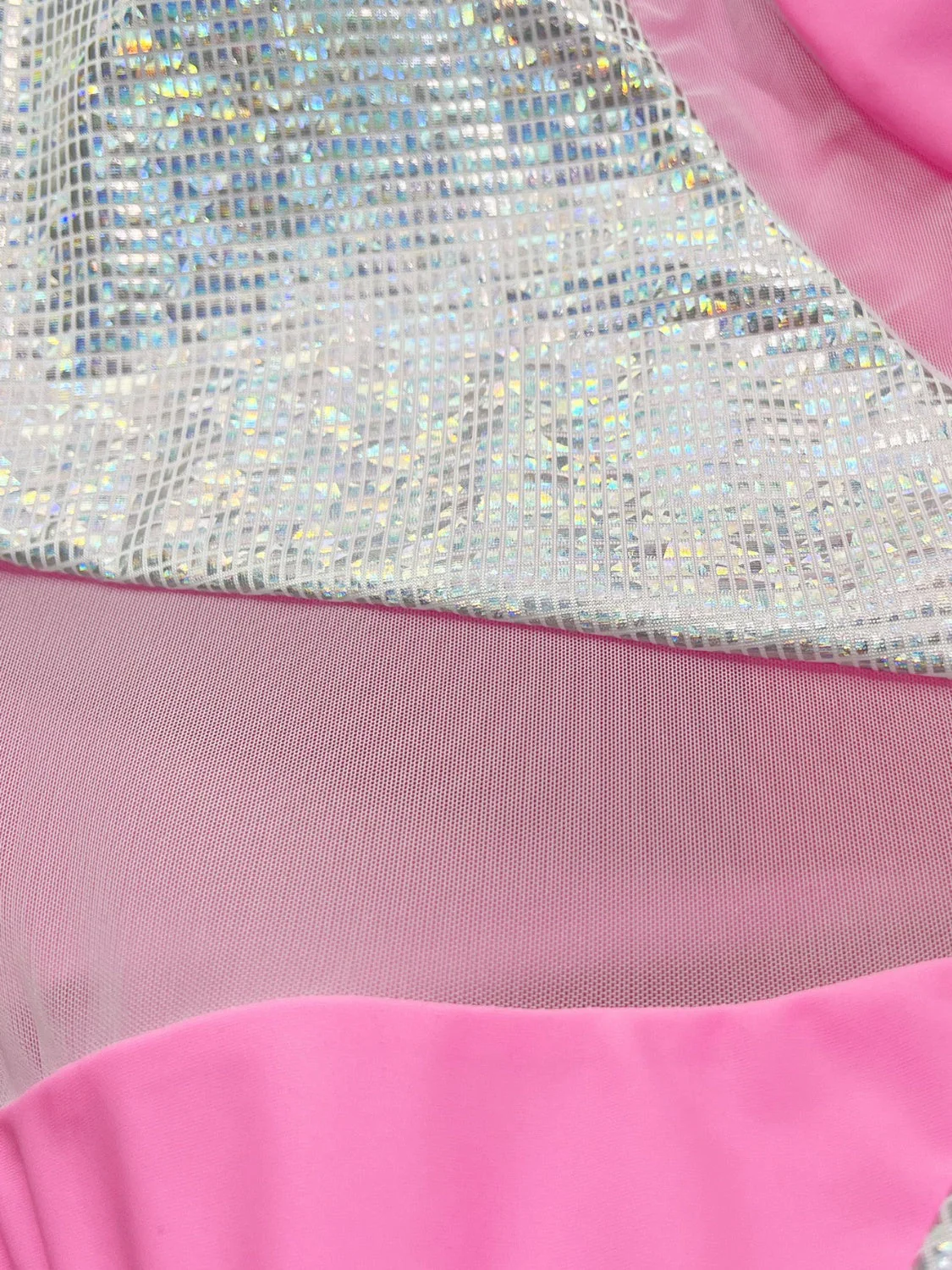 Contrast Panel One-Piece Swimsuit - Image 4