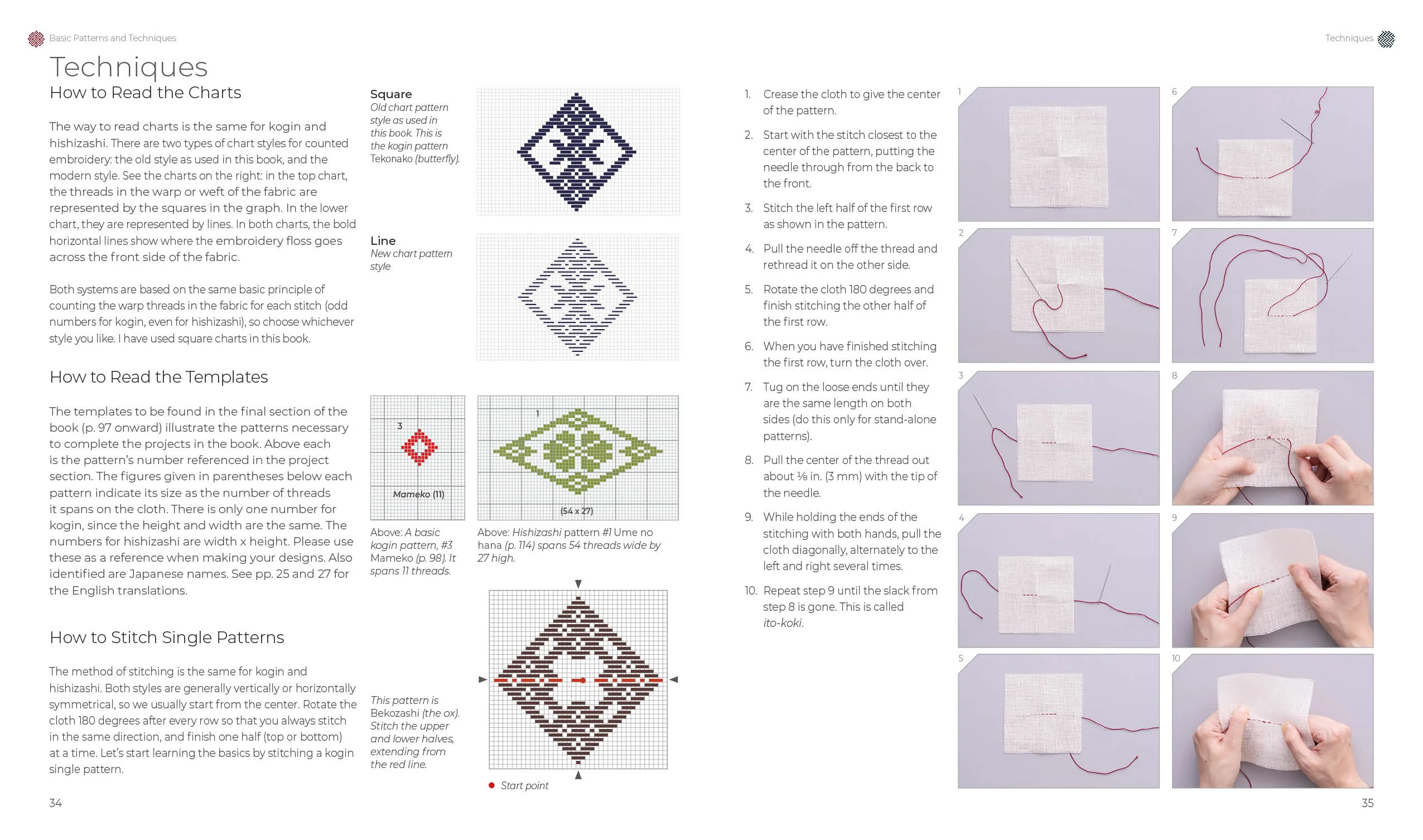 Counted Sashiko Embroidery by Schiffer Publishing - Image 6