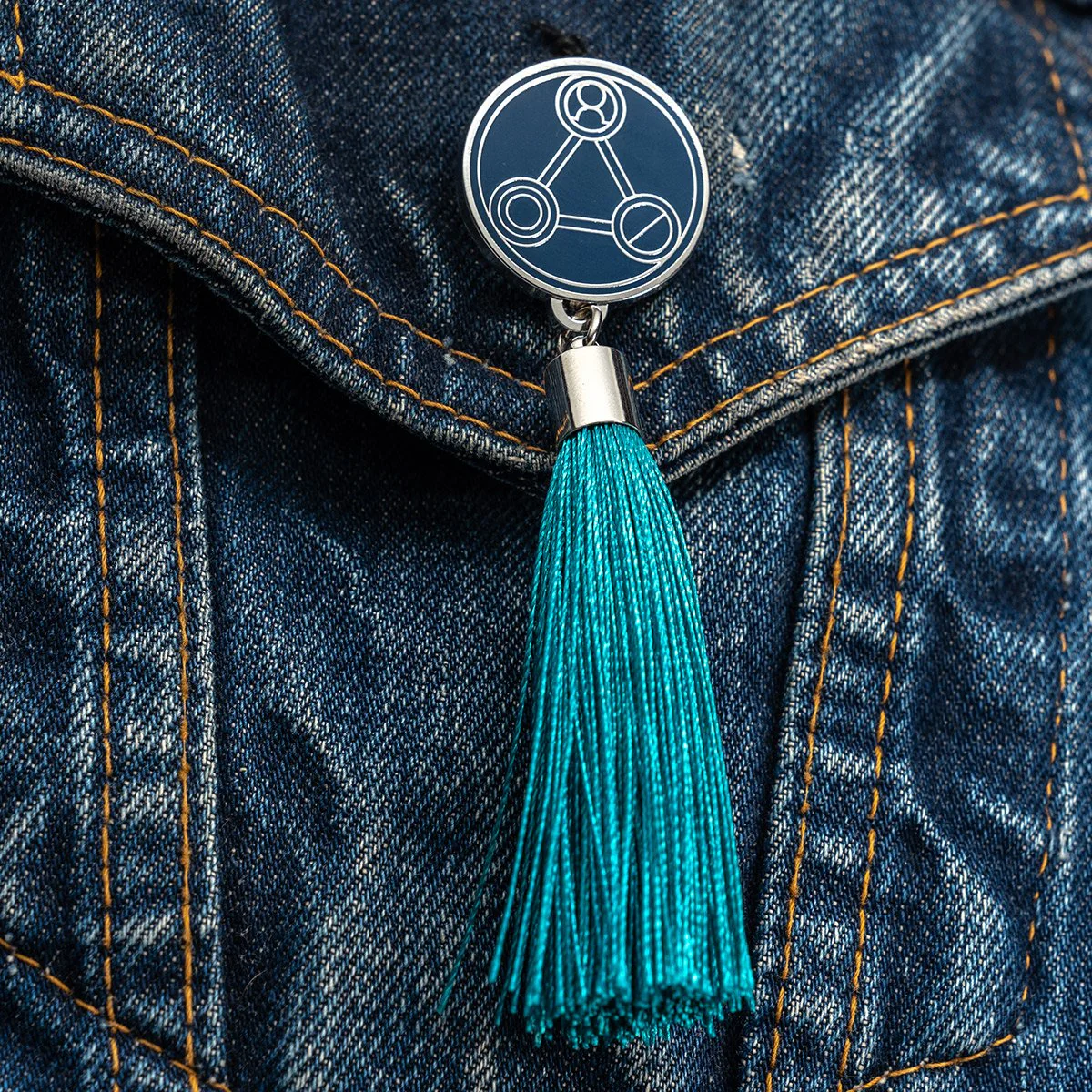 Critical Role: Cobalt Soul Tassel Pin - Image 2