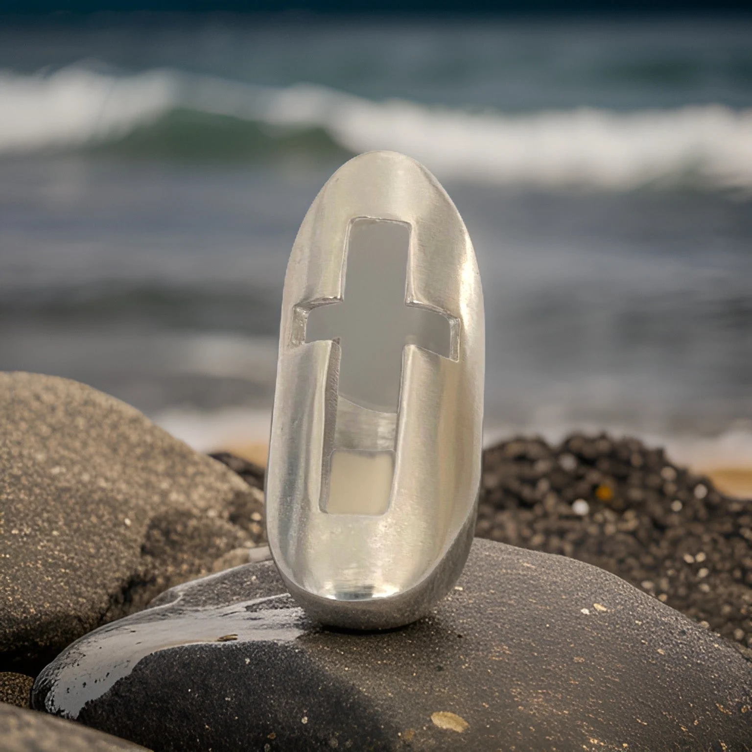 Cross Shield Ring by The Urban Charm - Image 10