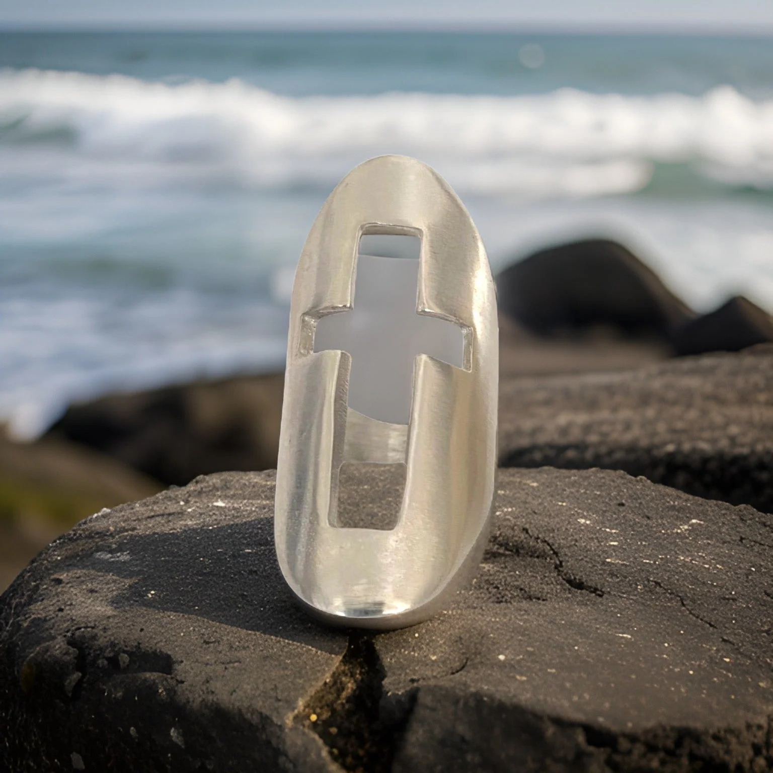 Cross Shield Ring by The Urban Charm - Image 14