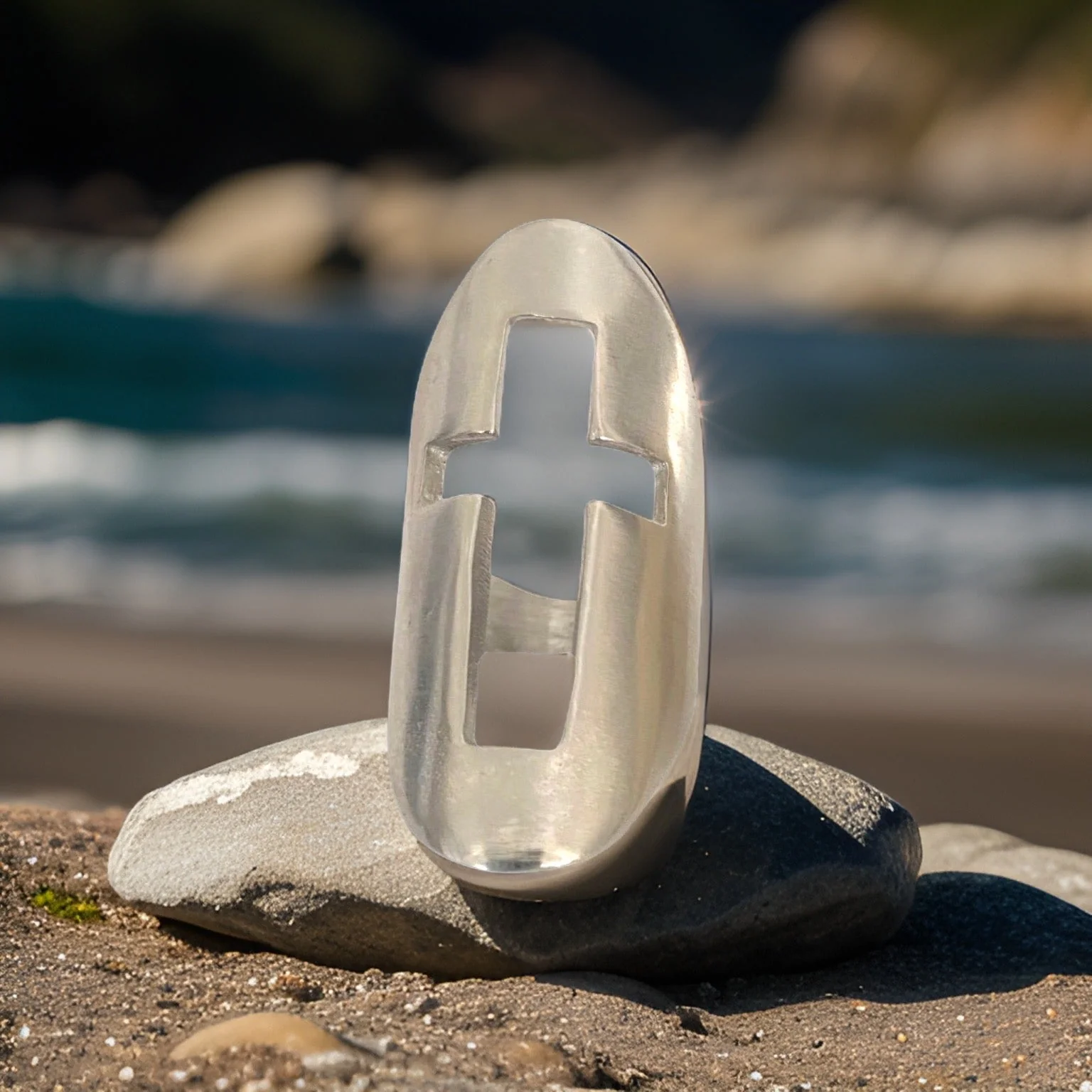 Cross Shield Ring by The Urban Charm - Image 18
