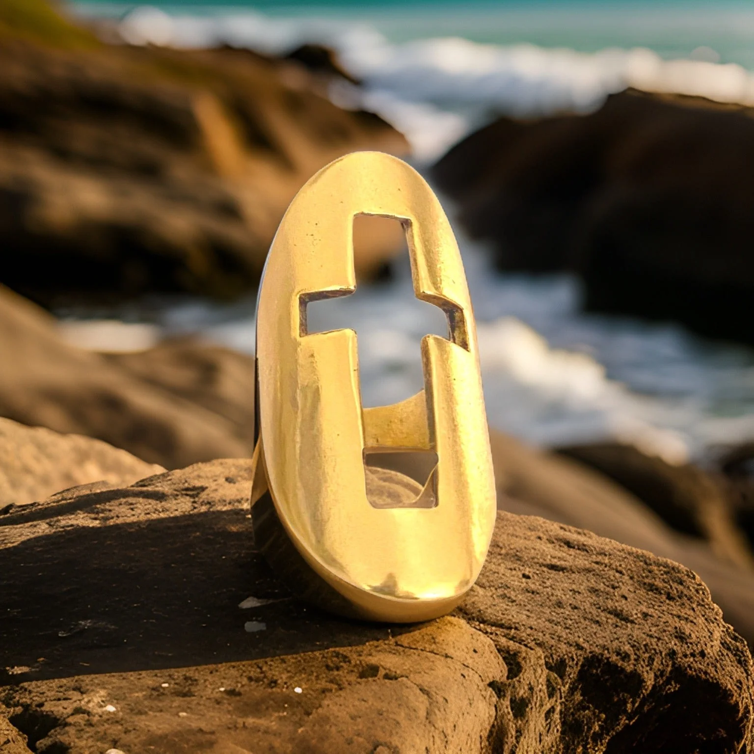 Cross Shield Ring by The Urban Charm - Image 8