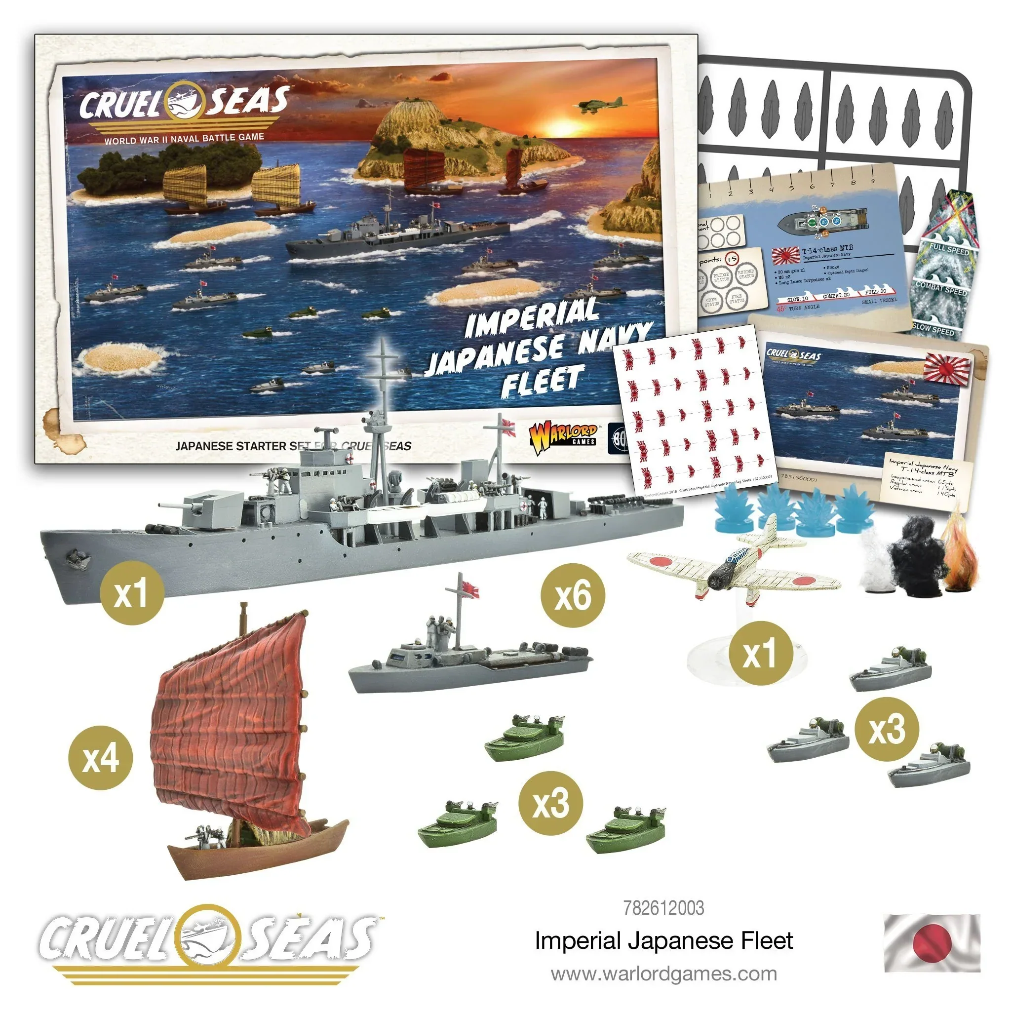 Cruel Seas: Imperial Japanese Navy Fleet - Image 2