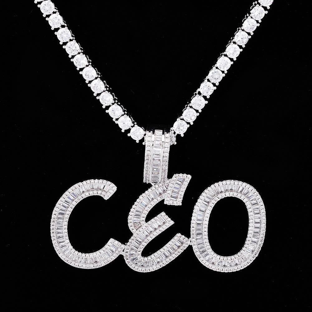 Custom Baguette Letter Pendant (1 letter available) by Bling Proud | Urban Jewelry Online Store - Image 3