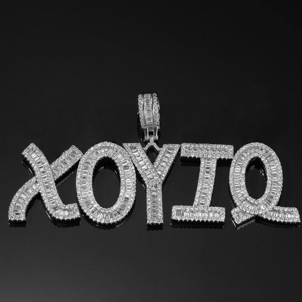 Custom Baguette Letter Pendant (1 letter available) by Bling Proud | Urban Jewelry Online Store - Image 4