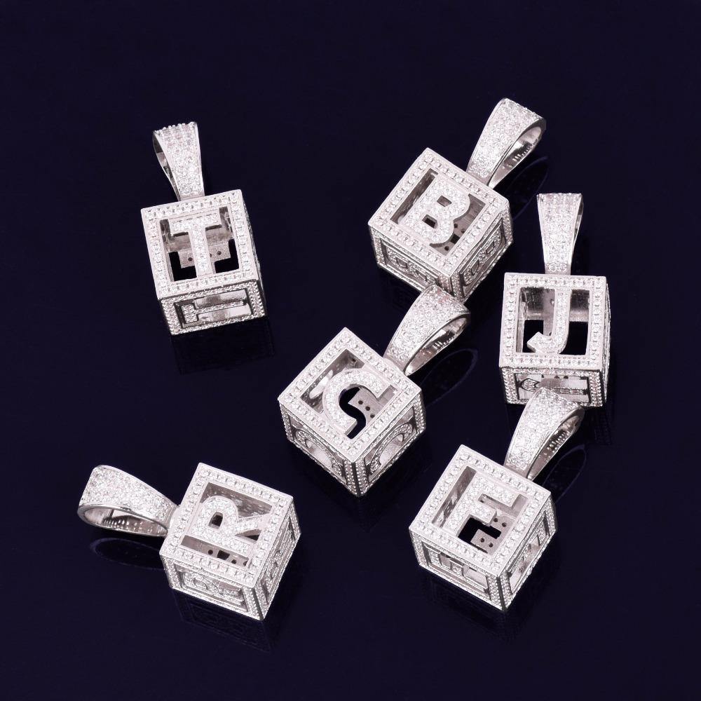 Custom Cubic Iced Baby Bock Letters Pendant Necklace by Bling Proud | Urban Jewelry Online Store - Image 6