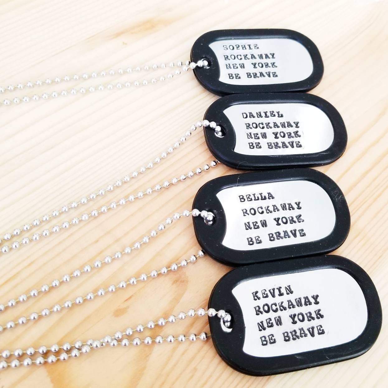 Custom Military Themed Dog Tag for Tweens by Salt and Sparkle - Image 6