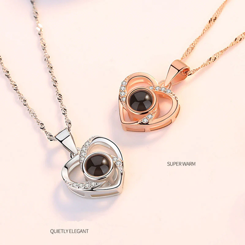 Custom Pet Photo Heart Necklace by PetWithMe - Image 6