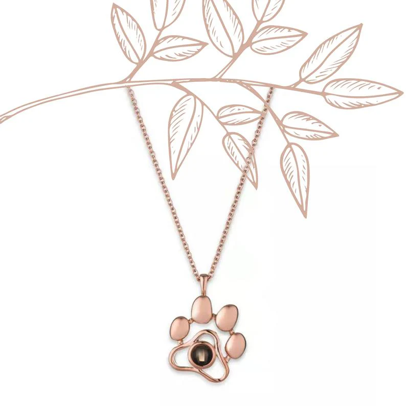Custom Pet Photo Paw Necklace by PetWithMe - Image 5