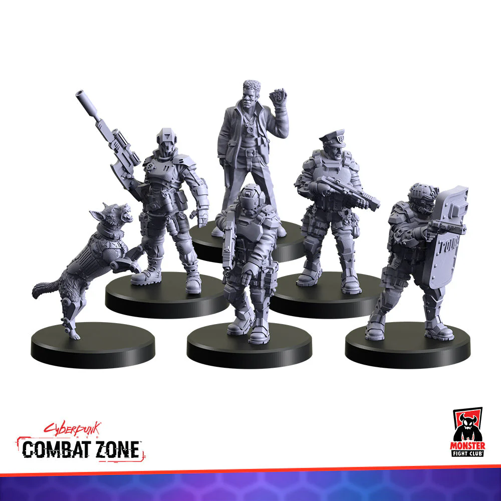 Cyberpunk Red Combat Zone: Lawmen Starter Gang - Image 2
