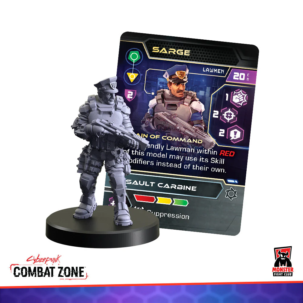 Cyberpunk Red Combat Zone: Lawmen Starter Gang - Image 4