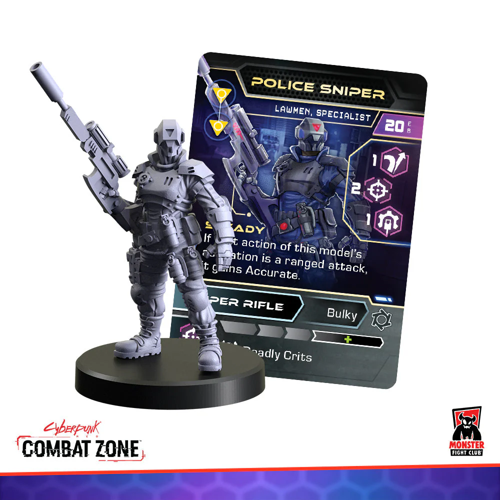 Cyberpunk Red Combat Zone: Lawmen Starter Gang - Image 7