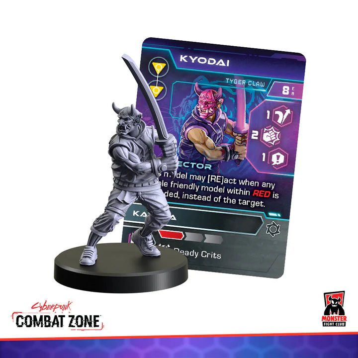 Cyberpunk Red Combat Zone: Tyger Claws Starter Gang - Image 3
