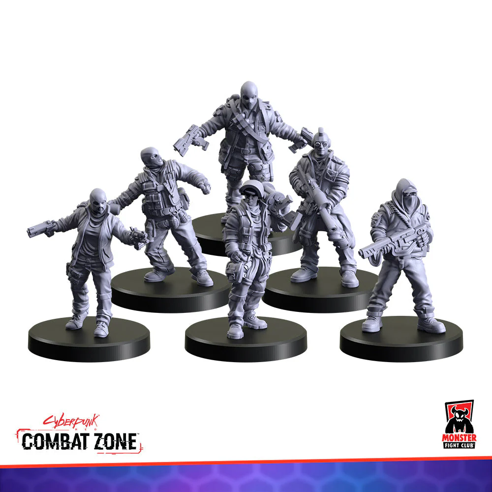 Cyberpunk Red Combat Zone: Zoners Starter Gang - Image 2