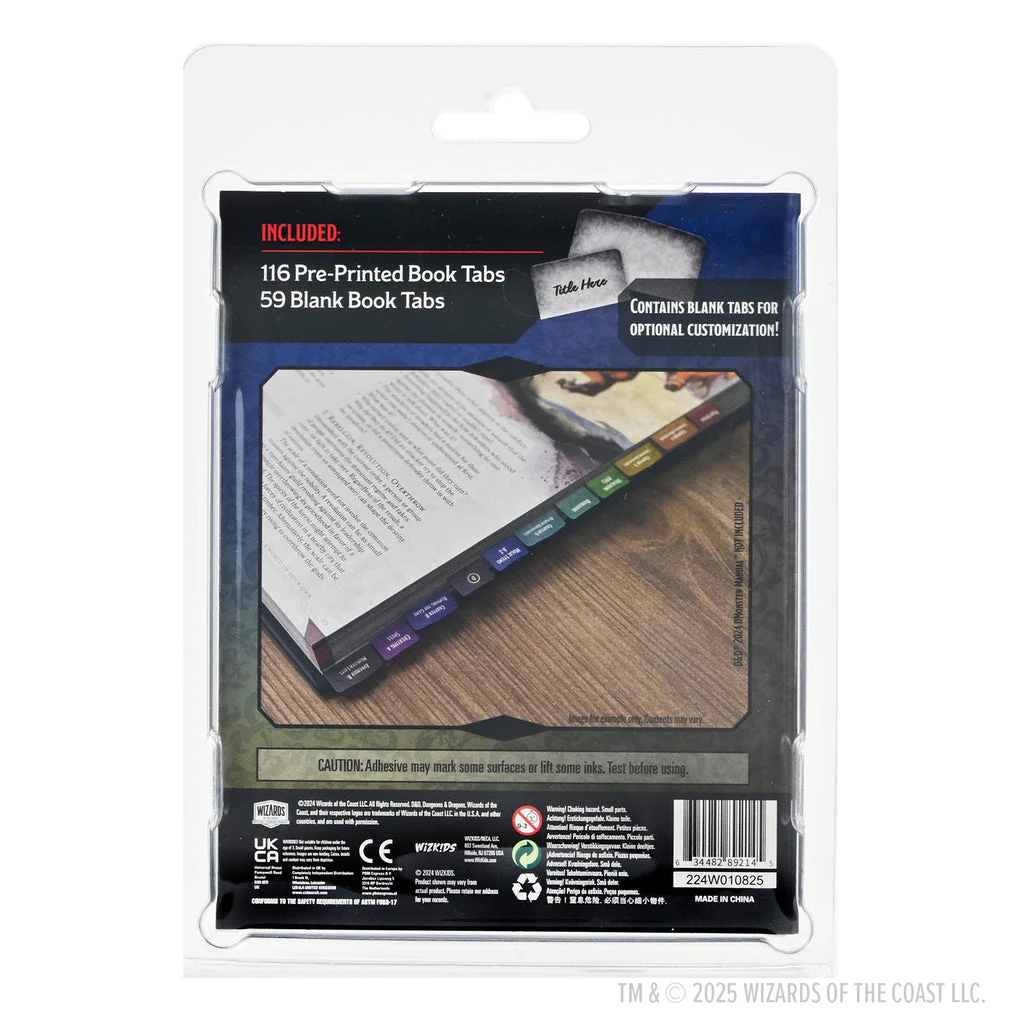 D&D: 2024 Monster Manual Book Tabs - Image 2