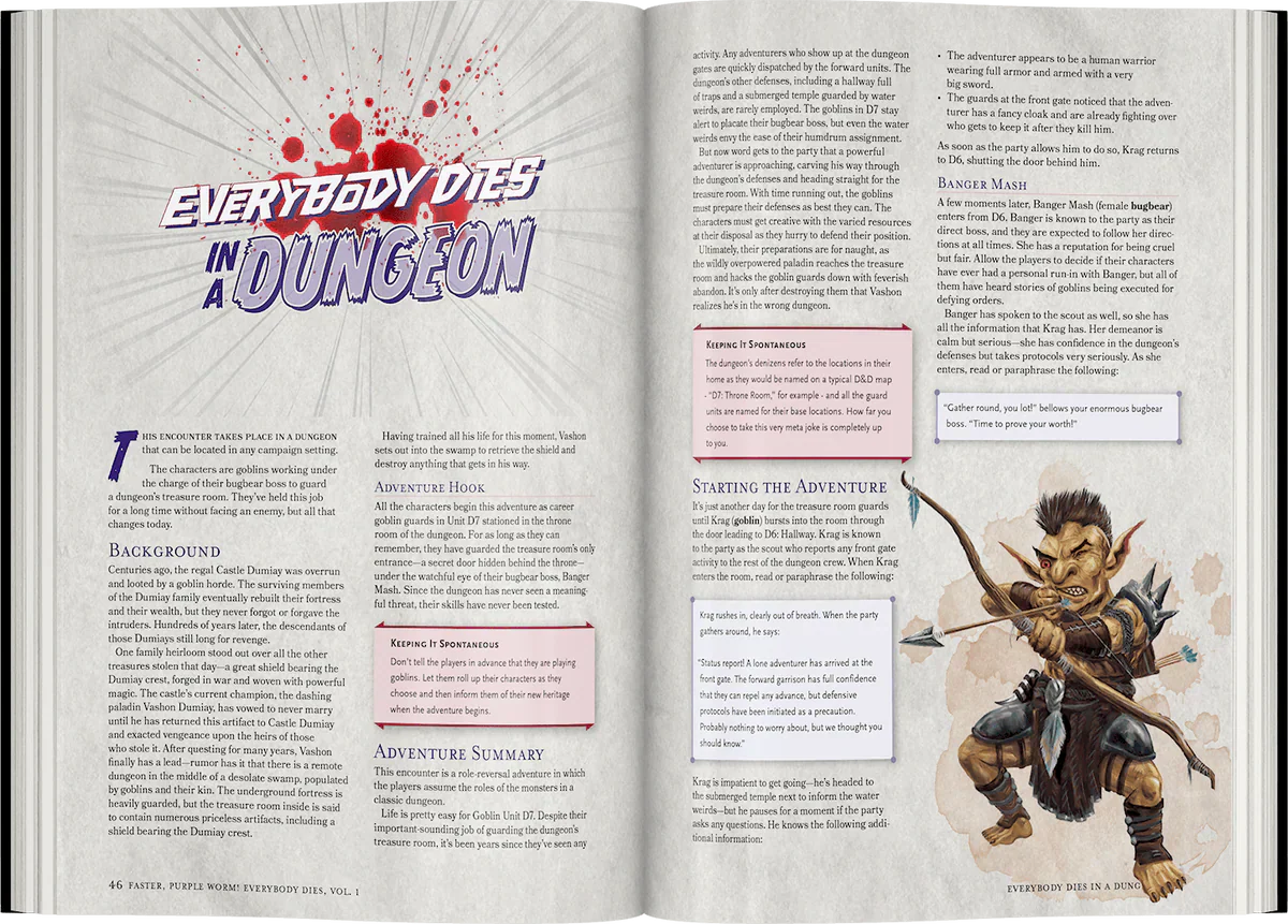 D&D 5E: Faster, Purple Worm! Everybody Dies - Vol. 1 - Image 2