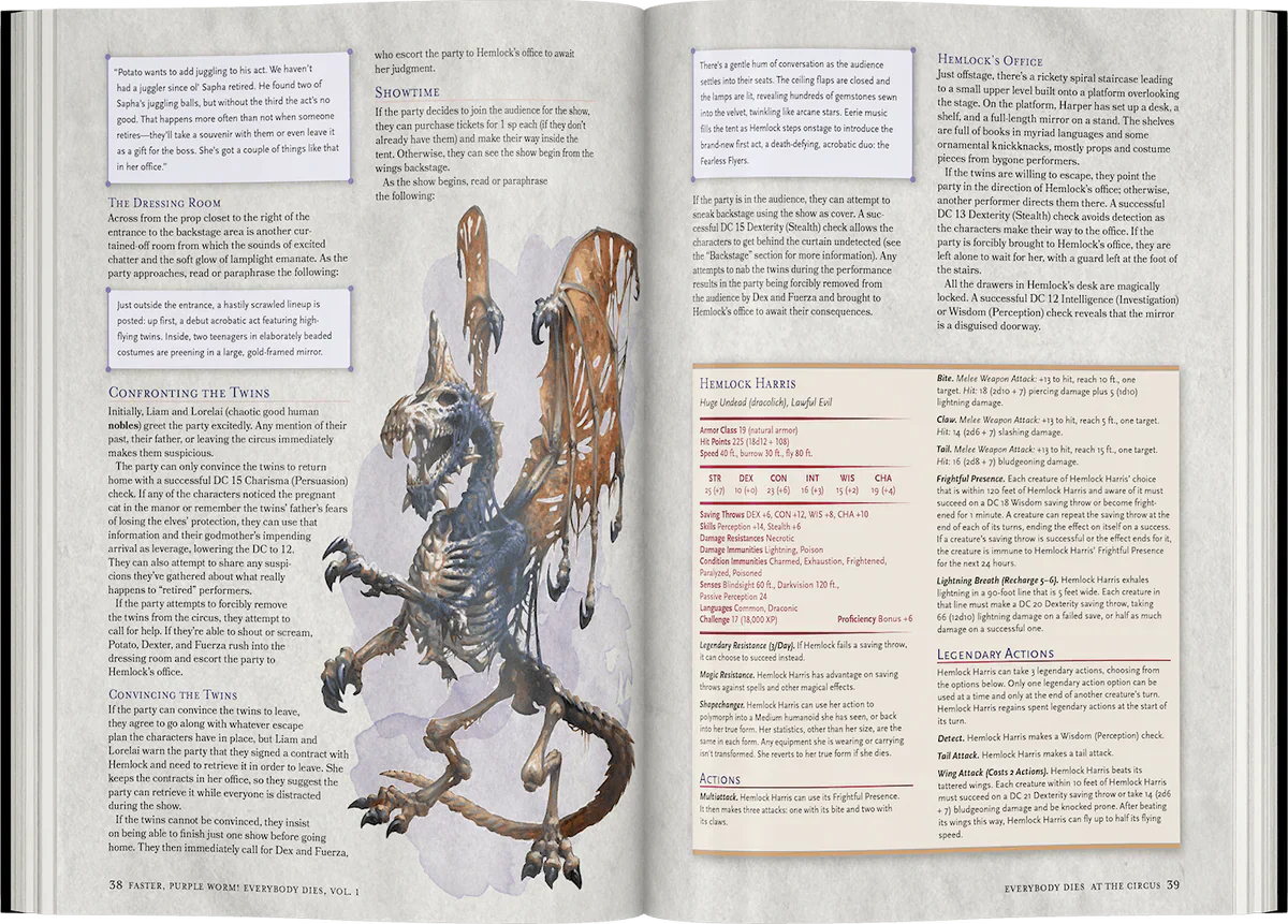 D&D 5E: Faster, Purple Worm! Everybody Dies - Vol. 1 - Image 3