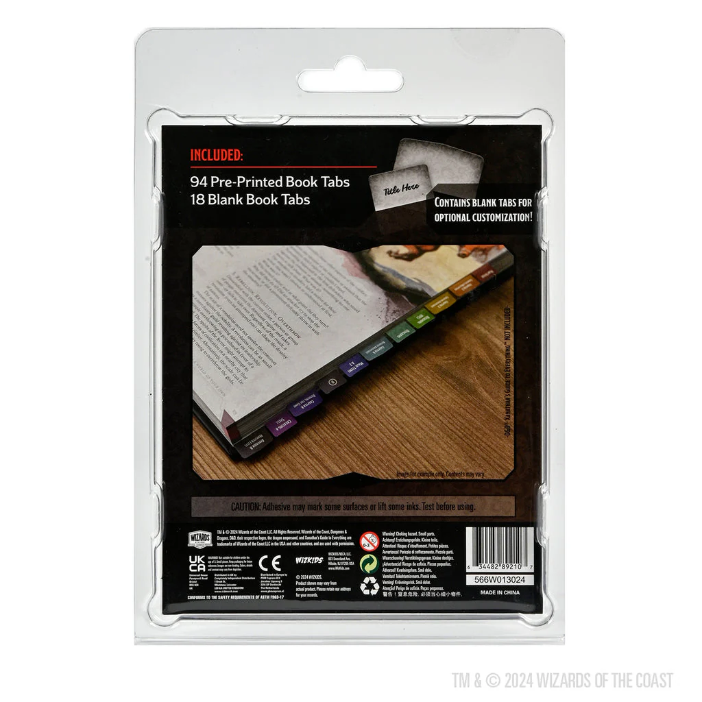 D&D Book Tabs: Xanathar's Guide to Everything - Image 2