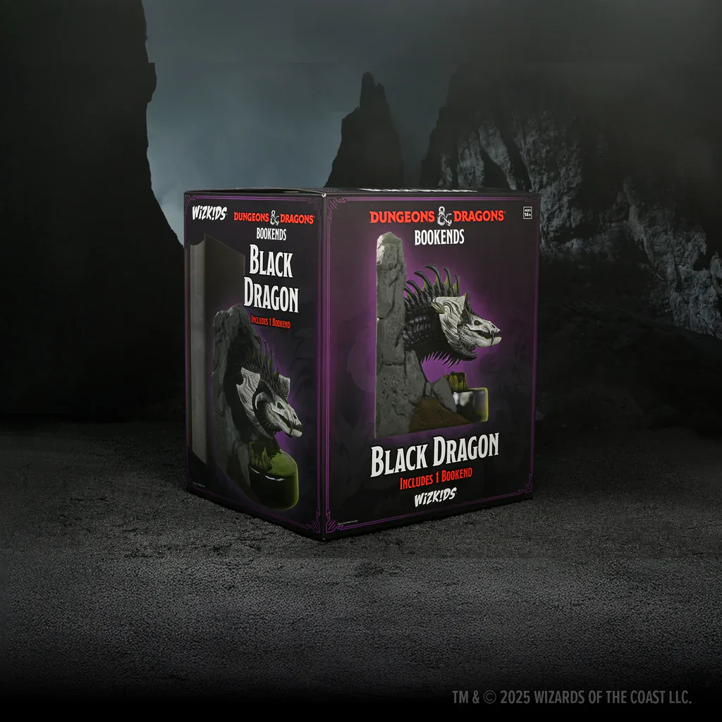 D&D Bookends: Black Dragon - Image 2