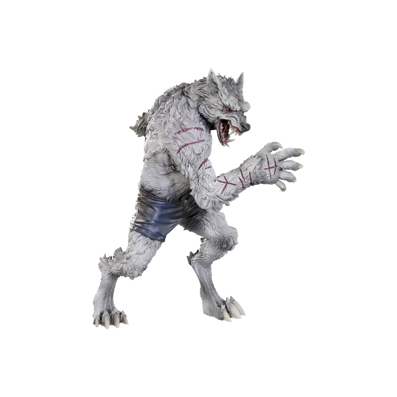 D&D: Critical Role Miniatures - Chetney Pock O'Pea & Werewolf - Image 4