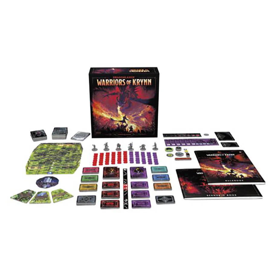 D&D: Dragonlance - Warriors of Krynn Board Game - Image 2