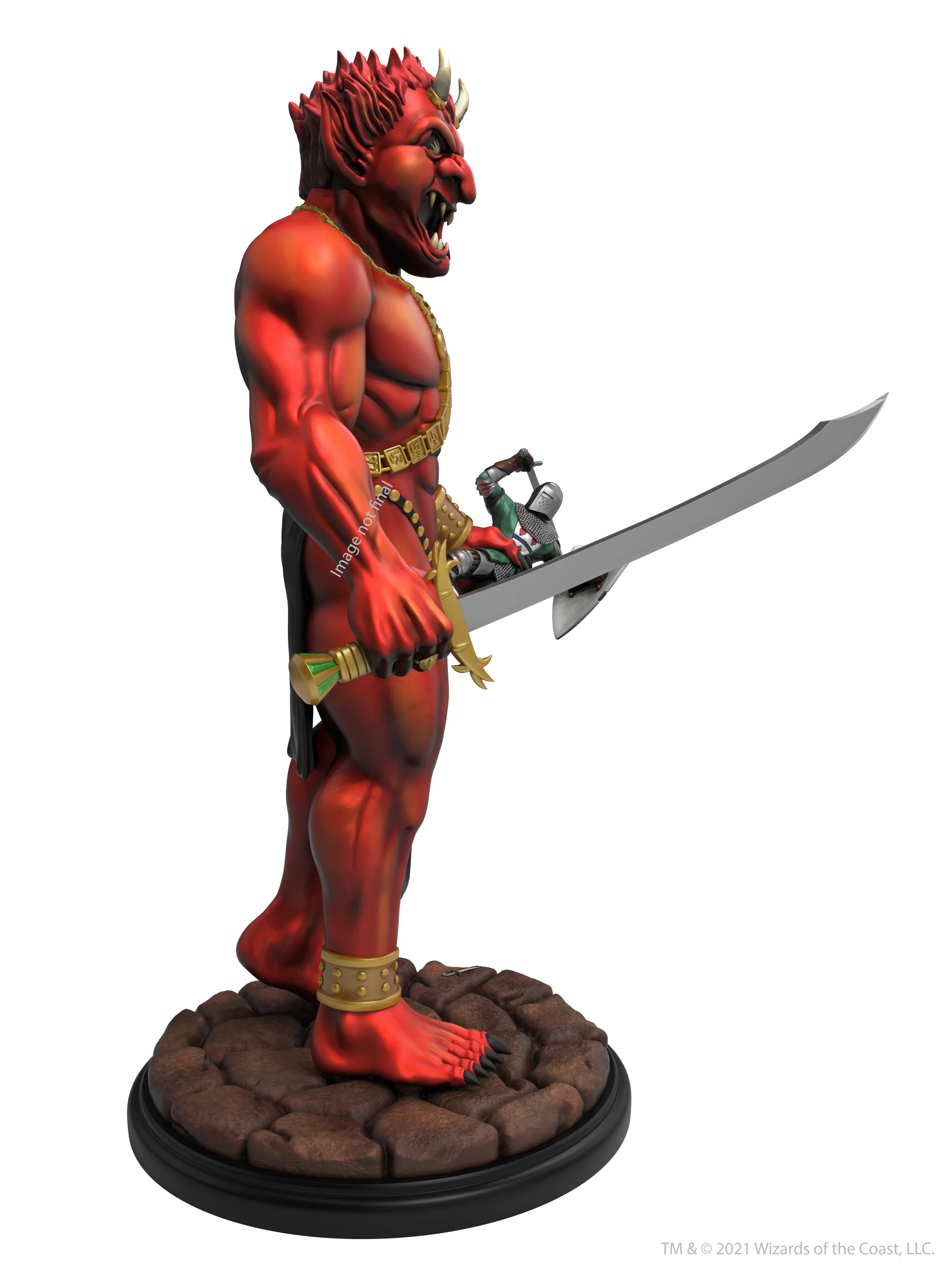 D&D: Efreeti Premium Statue - Image 3