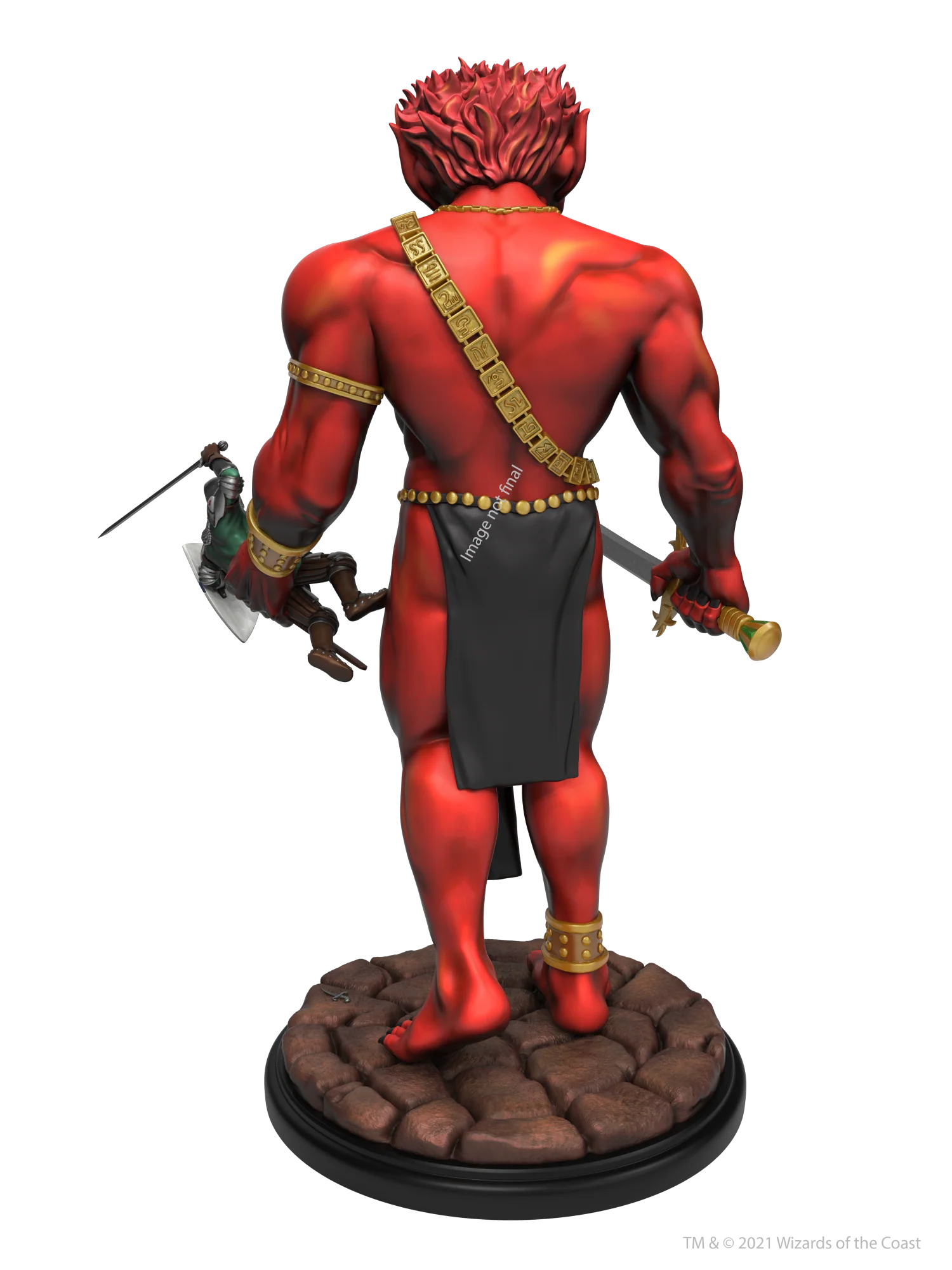 D&D: Efreeti Premium Statue - Image 4