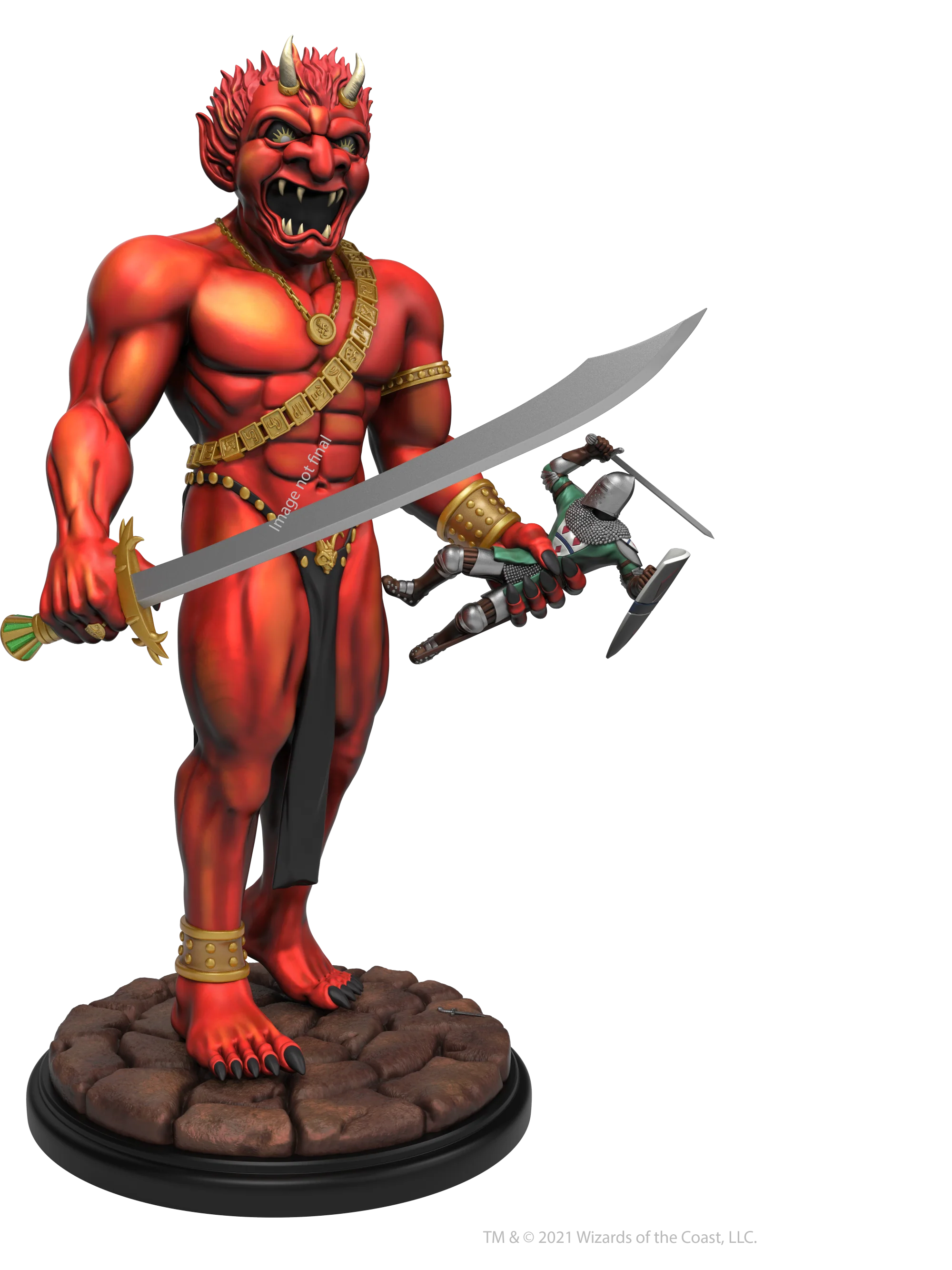 D&D: Efreeti Premium Statue - Image 5