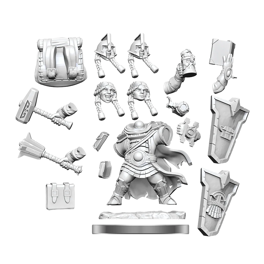 D&D: Frameworks - Dwarf Cleric Female - Image 7