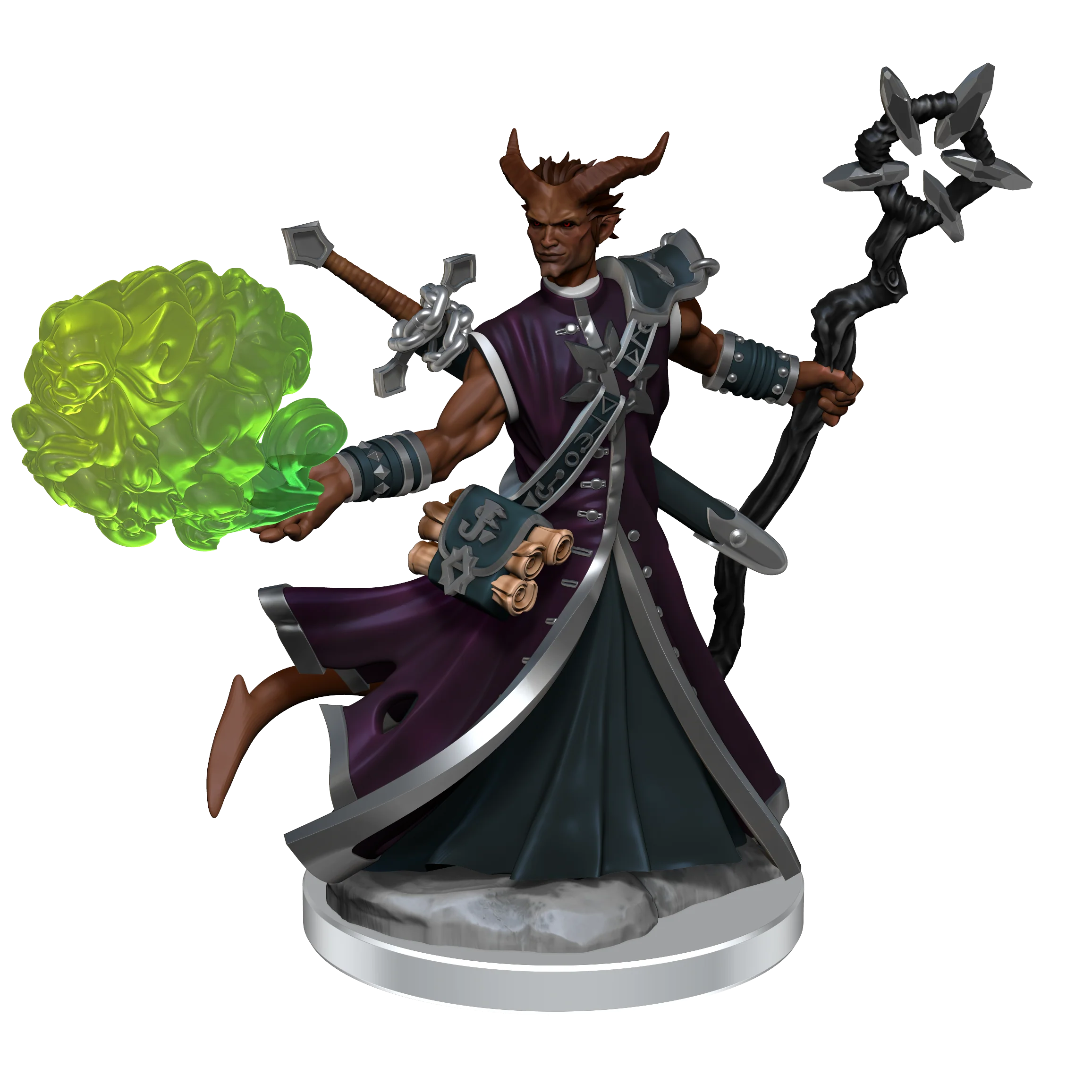 D&D: Frameworks - Tiefling Warlock Male - Image 4