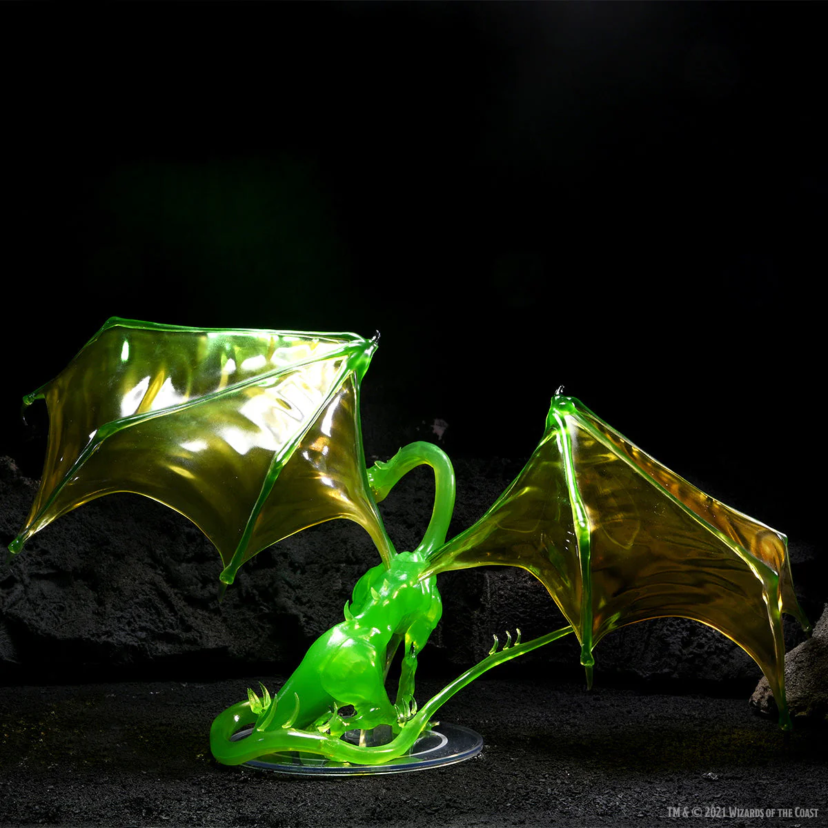 D&D: Icons of the Realms - Adult Emerald Dragon Premium Figure - Image 10