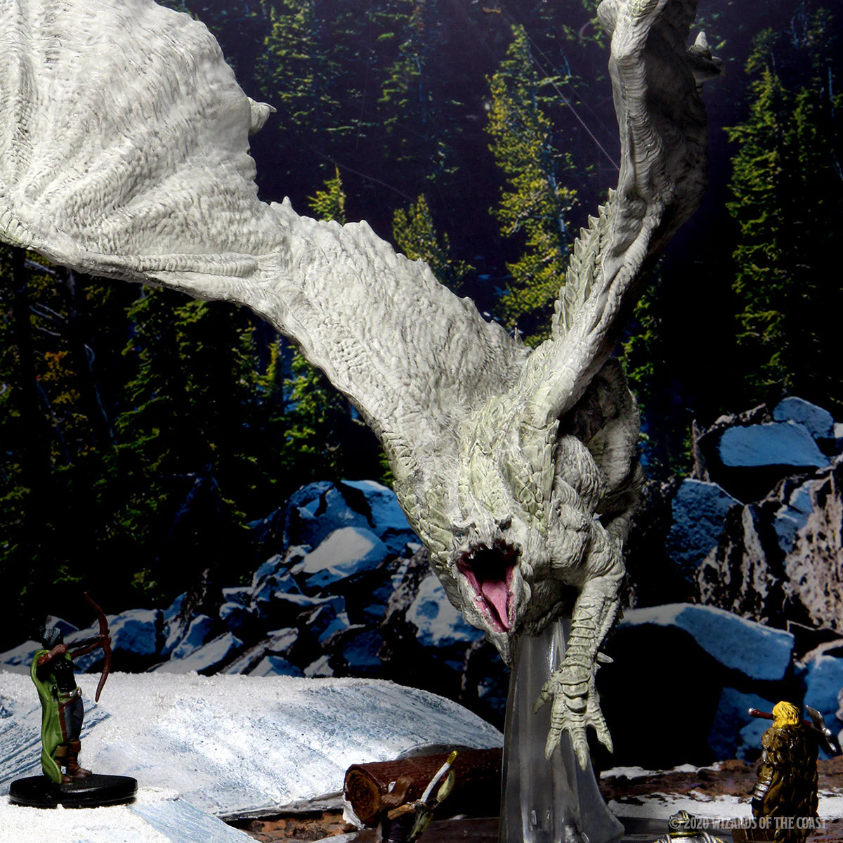 D&D: Icons of the Realms - Adult White Dragon Premium Figure - Image 13