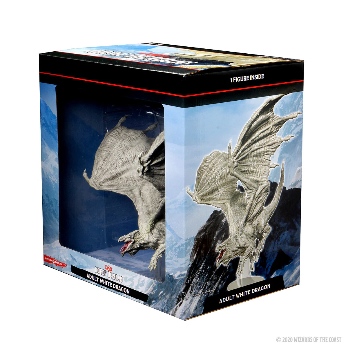 D&D: Icons of the Realms - Adult White Dragon Premium Figure - Image 2