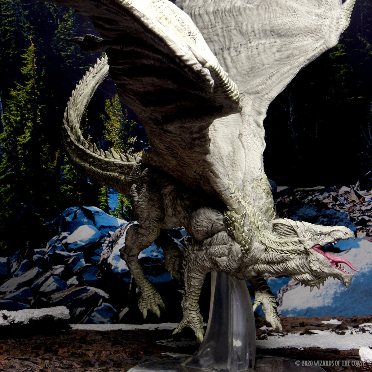 D&D: Icons of the Realms - Adult White Dragon Premium Figure - Image 7