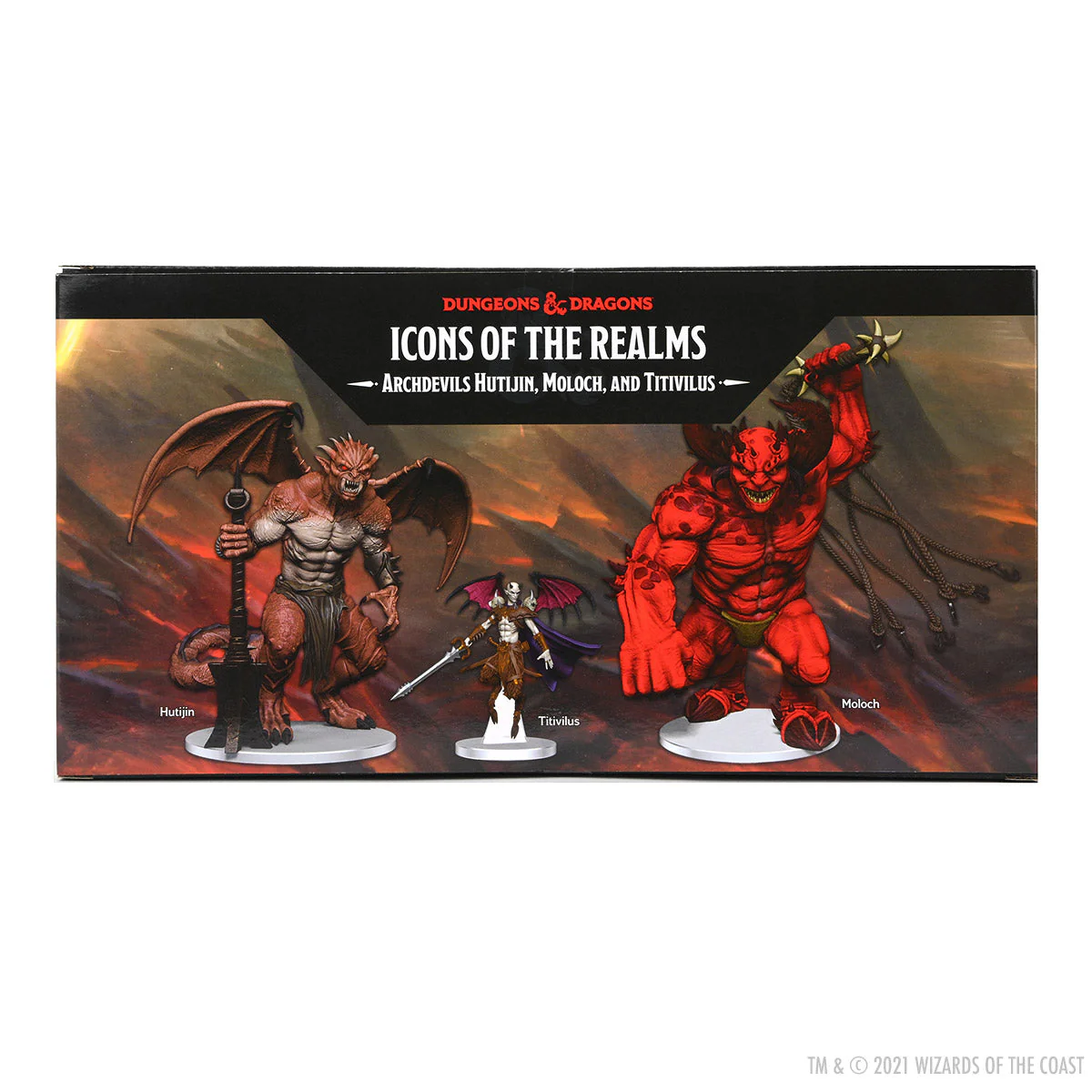 D&D: Icons of the Realms - Archdevils - Hutijin, Moloch, Titivilus - Image 2