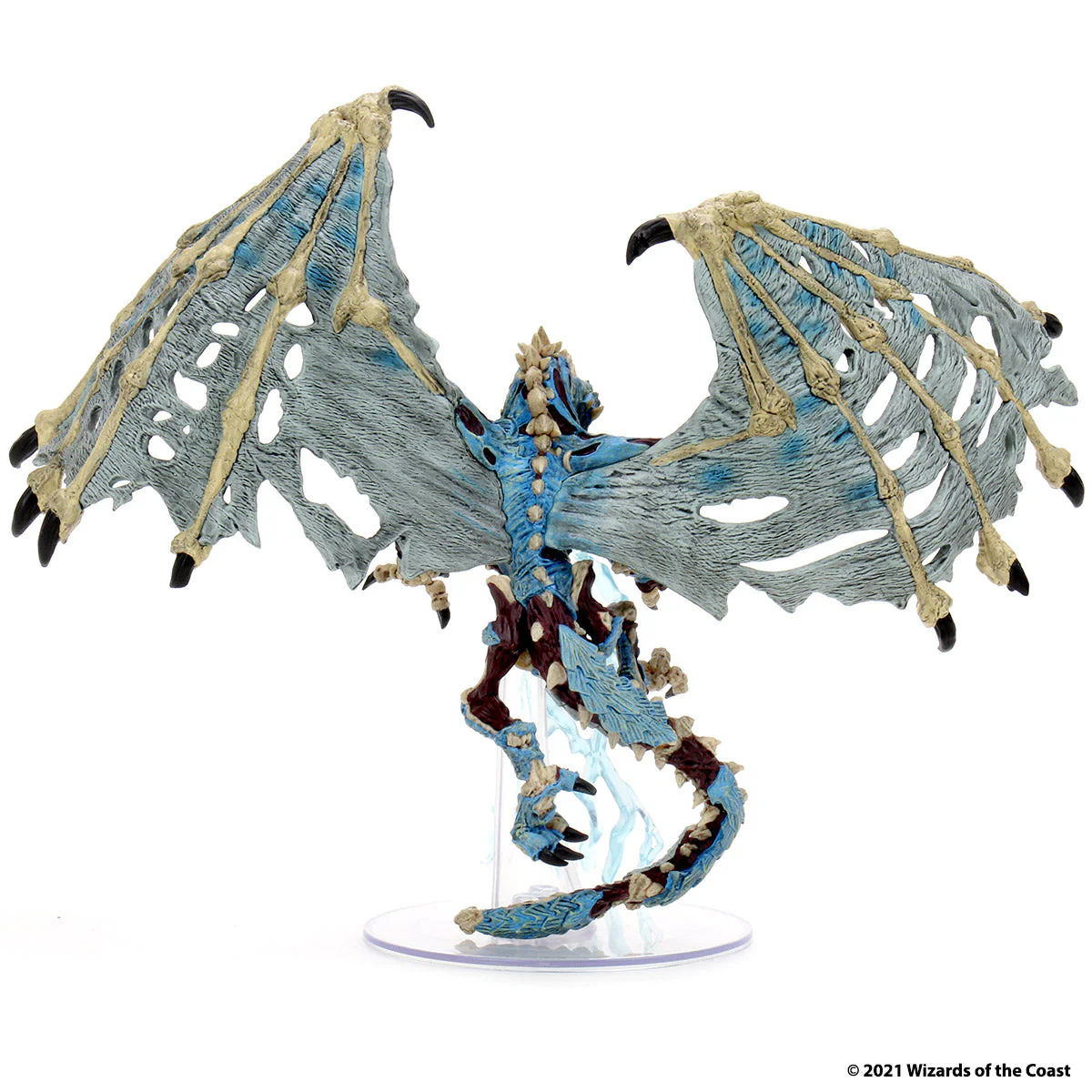 D&D: Icons of the Realms - Boneyard Premium Set - Blue Dracolich - Image 7