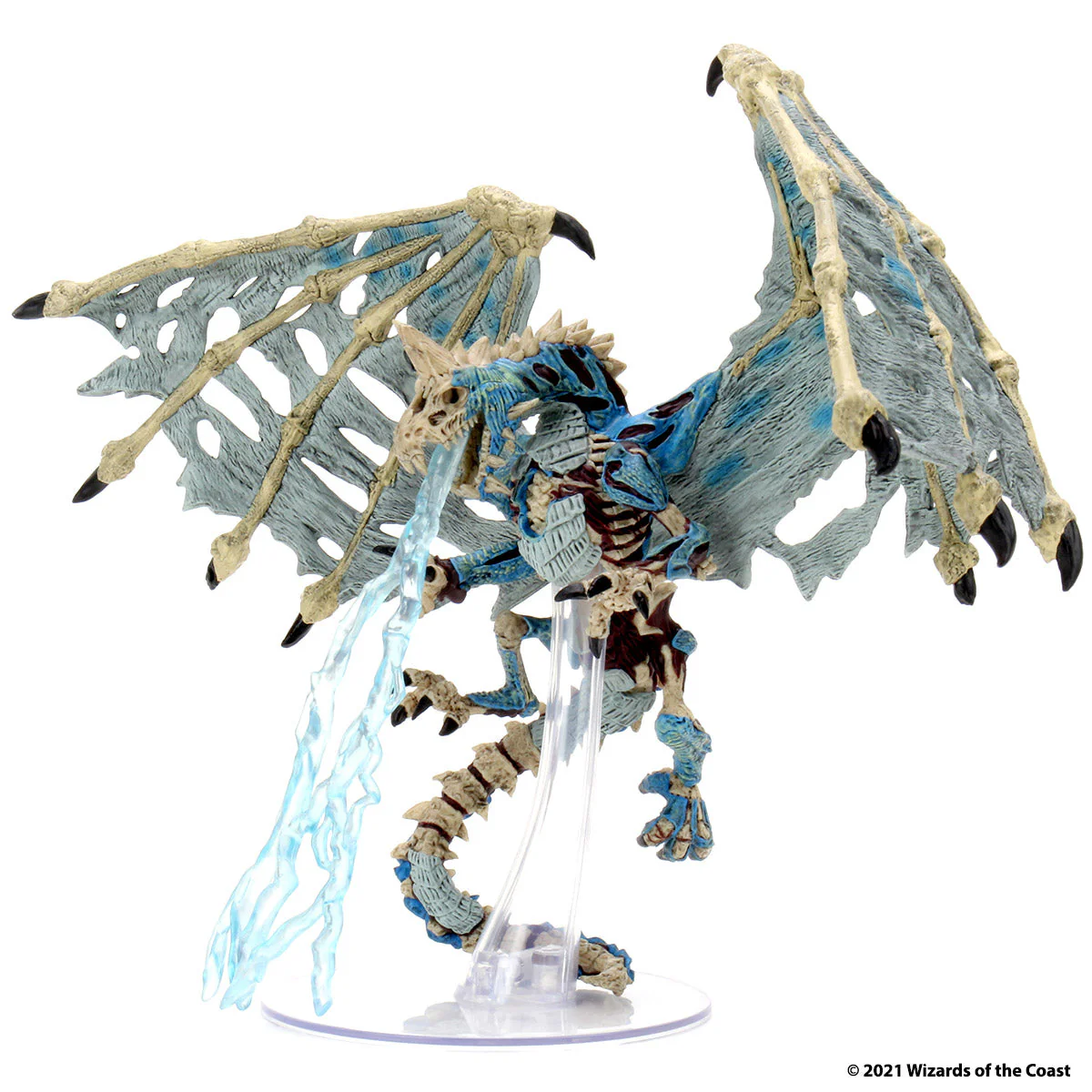 D&D: Icons of the Realms - Boneyard Premium Set - Blue Dracolich - Image 8