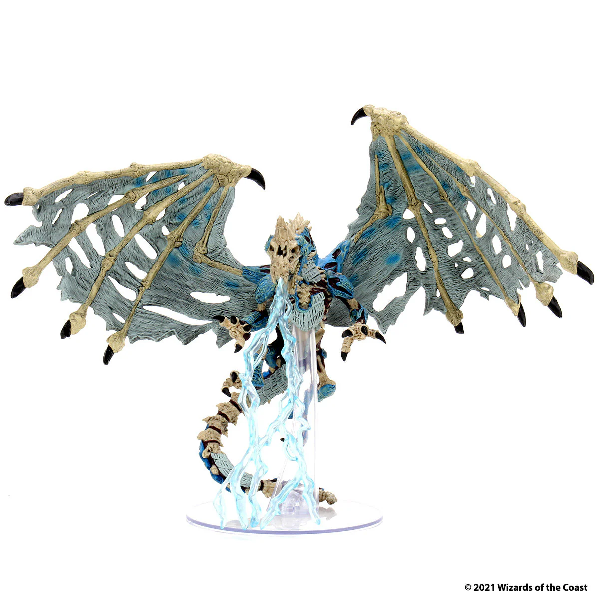D&D: Icons of the Realms - Boneyard Premium Set - Blue Dracolich - Image 9