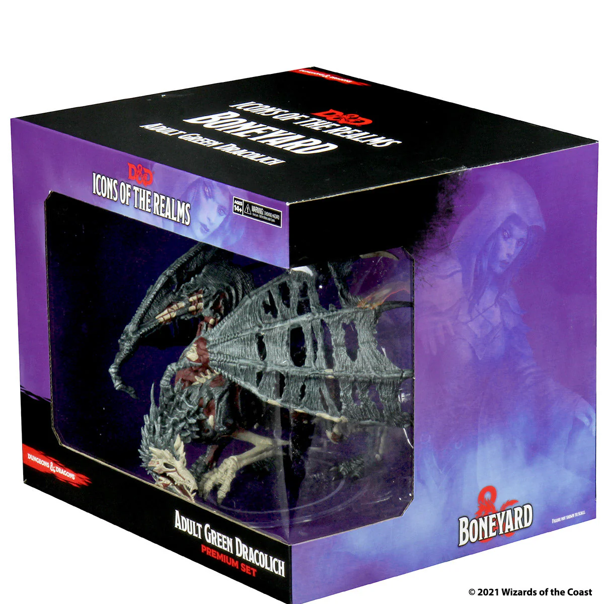 D&D: Icons of the Realms - Boneyard Premium Set - Green Dracolich - Image 4