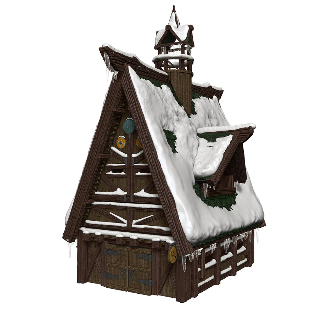 D&D: Icons of the Realms - Icewind Dale: Rime of the Frostmaiden - Ten Towns Papercraft Set - Image 10