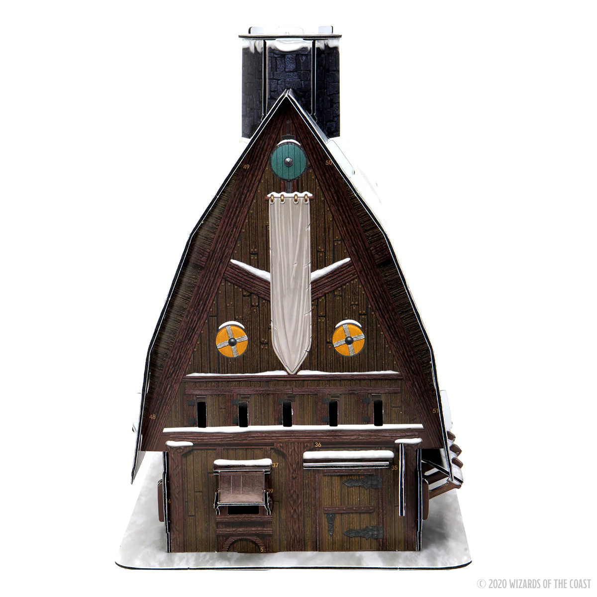 D&D: Icons of the Realms - Icewind Dale: Rime of the Frostmaiden - Ten Towns Papercraft Set - Image 17