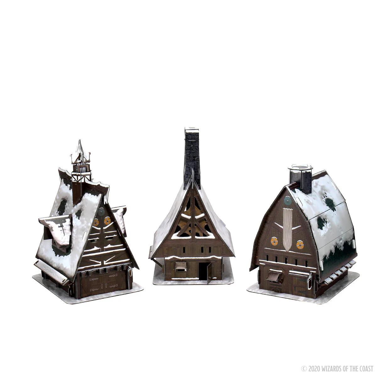 D&D: Icons of the Realms - Icewind Dale: Rime of the Frostmaiden - Ten Towns Papercraft Set - Image 27