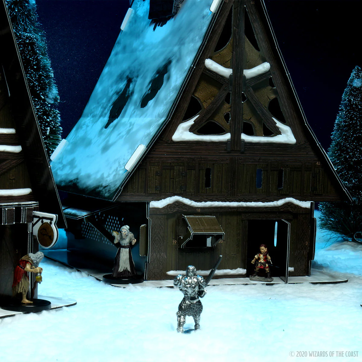 D&D: Icons of the Realms - Icewind Dale: Rime of the Frostmaiden - Ten Towns Papercraft Set - Image 30