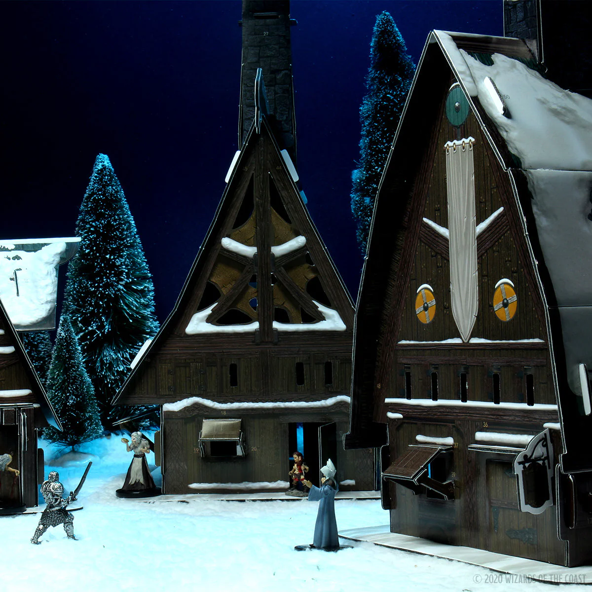 D&D: Icons of the Realms - Icewind Dale: Rime of the Frostmaiden - Ten Towns Papercraft Set - Image 31