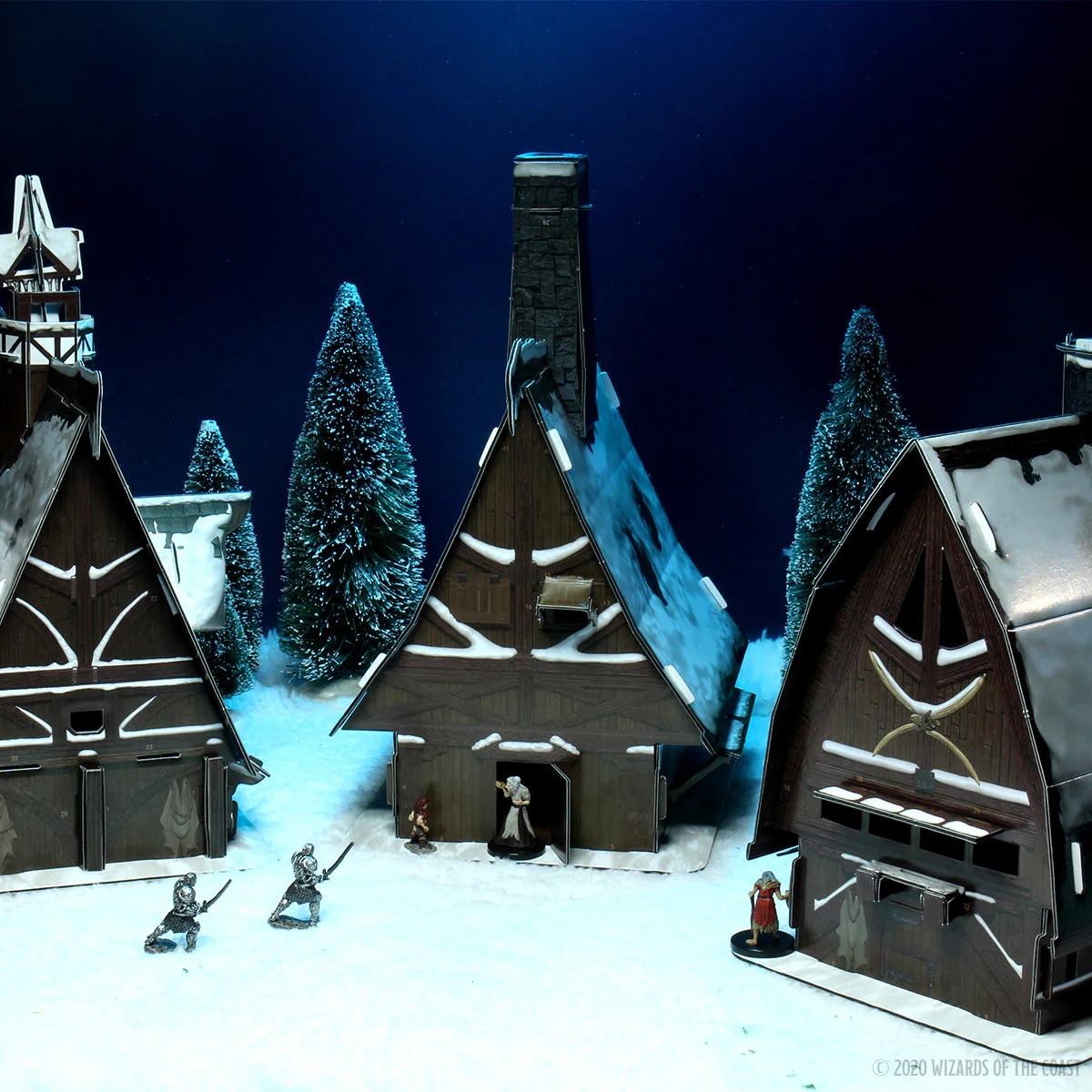 D&D: Icons of the Realms - Icewind Dale: Rime of the Frostmaiden - Ten Towns Papercraft Set - Image 32